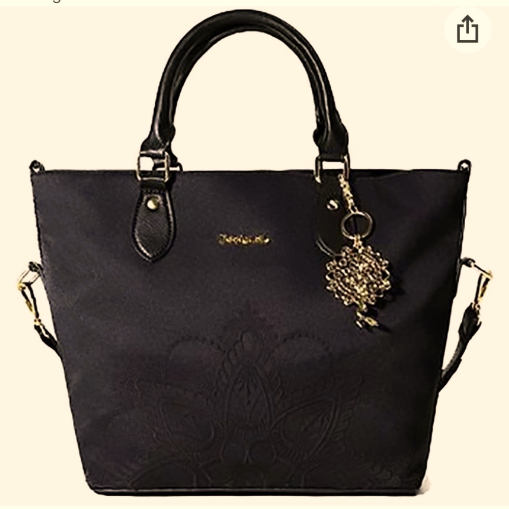 Desigual Florida Emma Black Crossbody Bag.